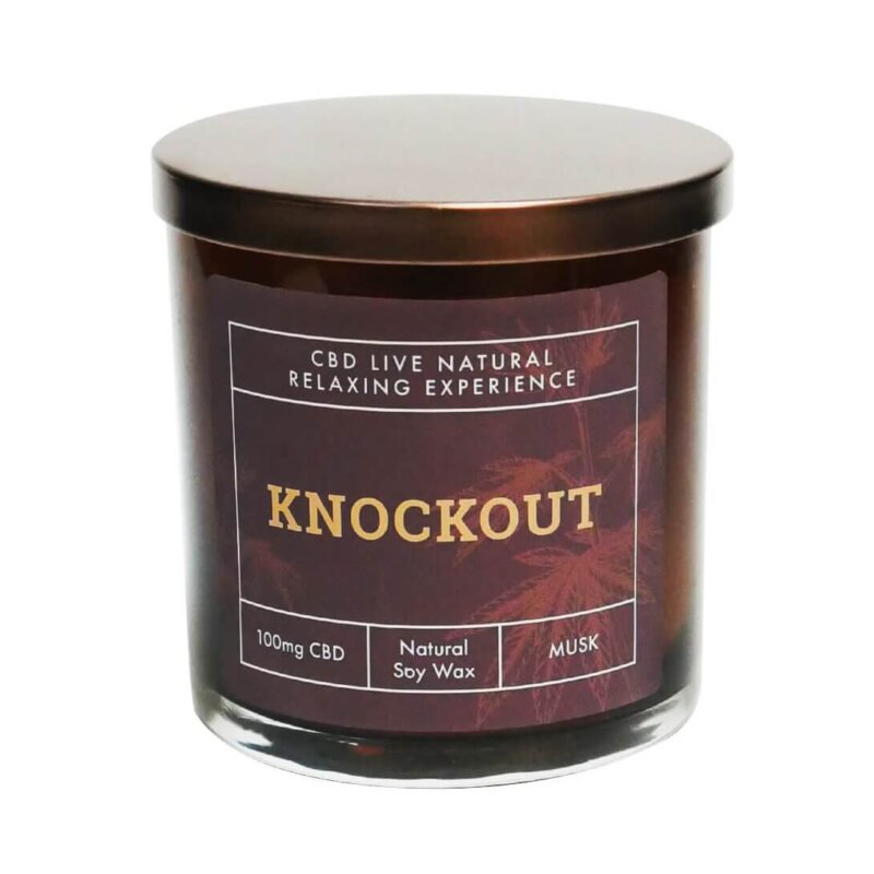 Knockout Musck Candle Front View