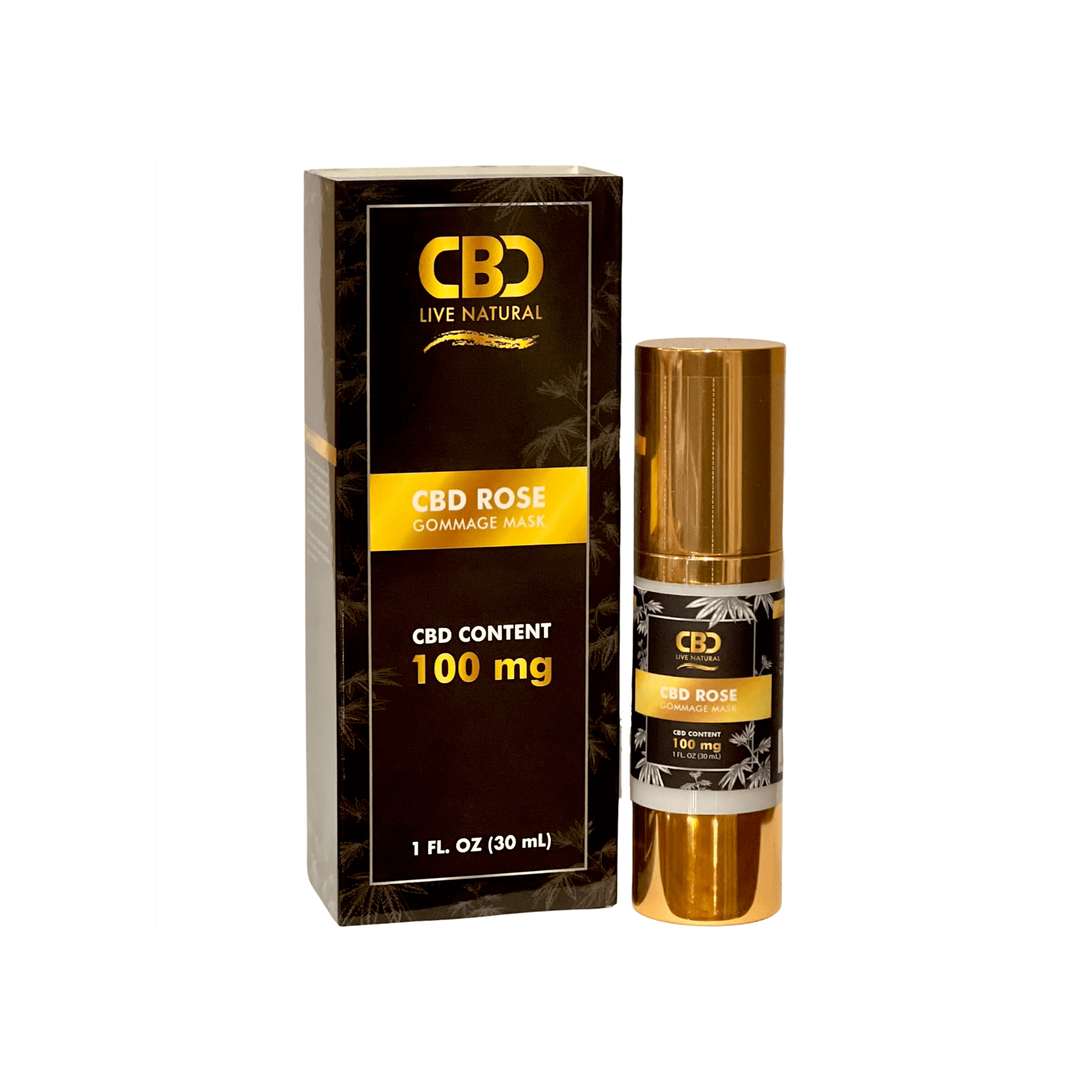CBD Rose Gommage Mask – 100mg