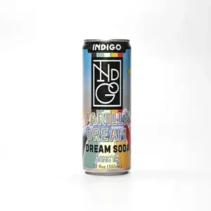 Indigo Vanilla Cream Dream Soda – 60mg – CBD Live Natural